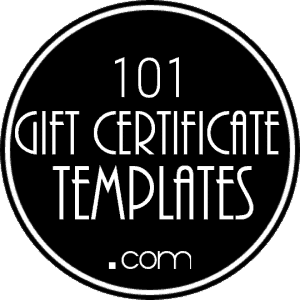 template for gift certificates