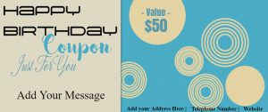 FREE Birthday Coupon Template - Customize Online & Print