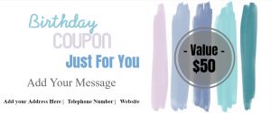 FREE Birthday Coupon Template - Customize Online & Print