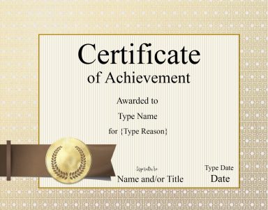 Certificate Templates